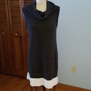 BSB Charcoal Grey Knit Tunic Dress